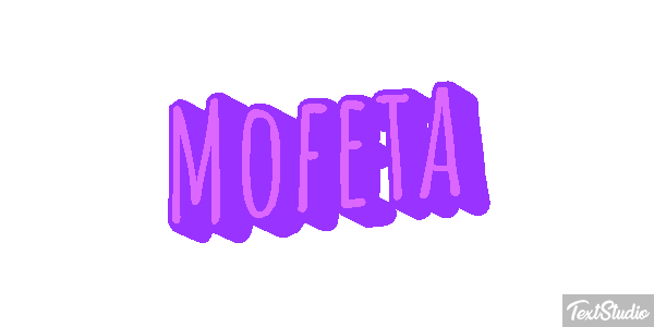 Mofeta Efecto de texto