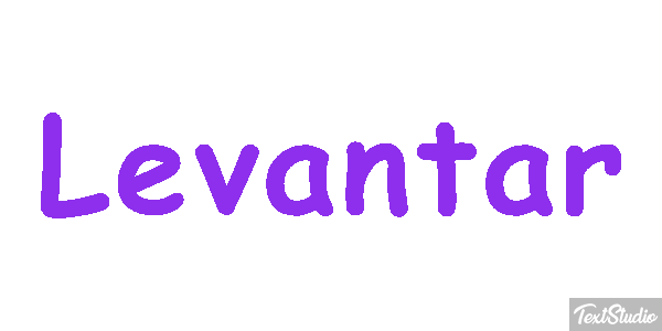 Levantar Texteffekt