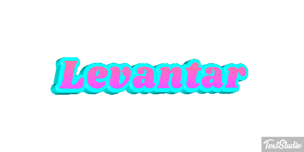 Levantar Texteffekt