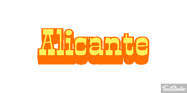 Alicante Effetto testo