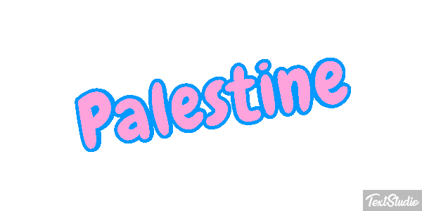 Palestine Tekst effect