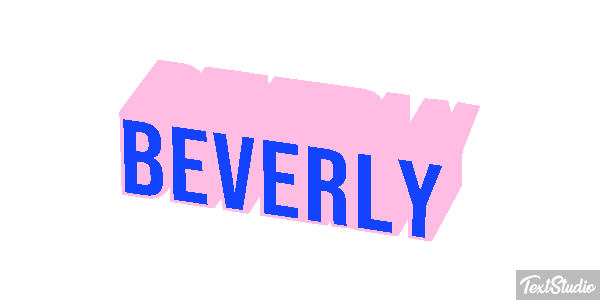 Beverly Text effect