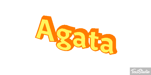 Agatá Efecto de texto