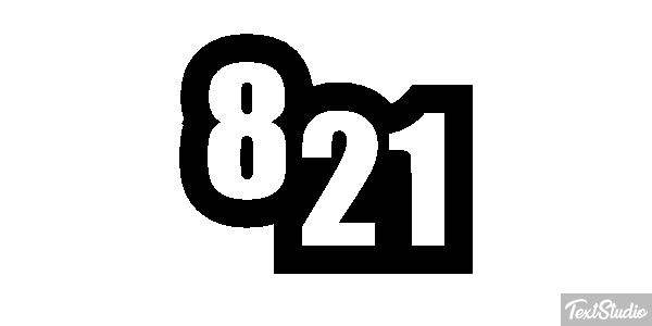 821 Text effect