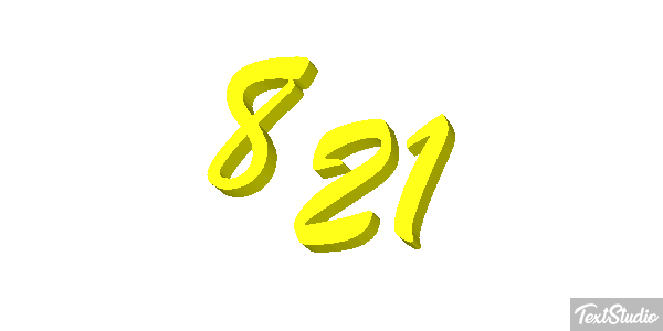 821 Text effect