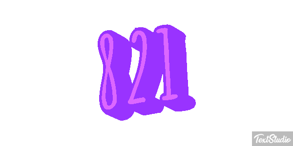 821 Text effect