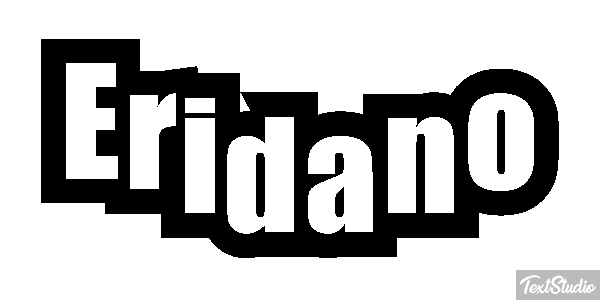 Eridano Effetto testo