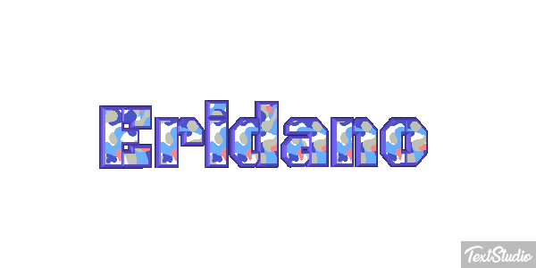 Eridano Effetto testo