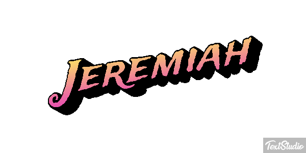 Jeremiah Efekt tekstowy