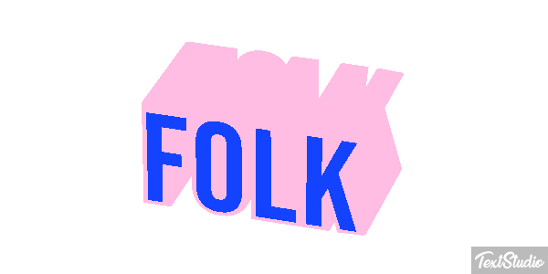 Folk Texteffekt