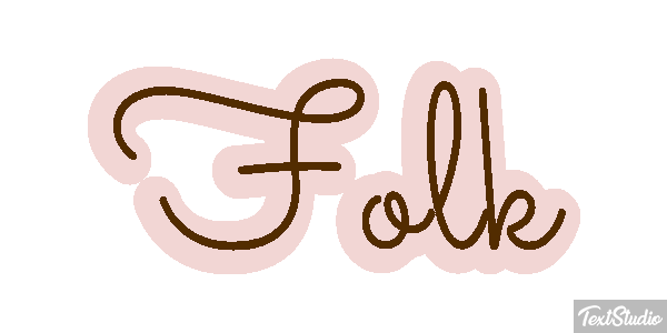 Folk Texteffekt