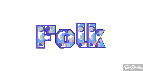 Folk Texteffekt