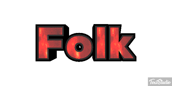 Folk Texteffekt