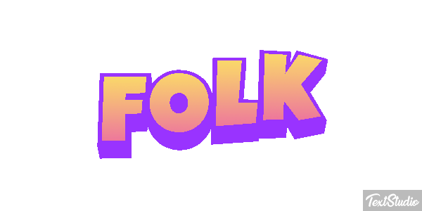 Folk Texteffekt