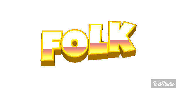 Folk Texteffekt