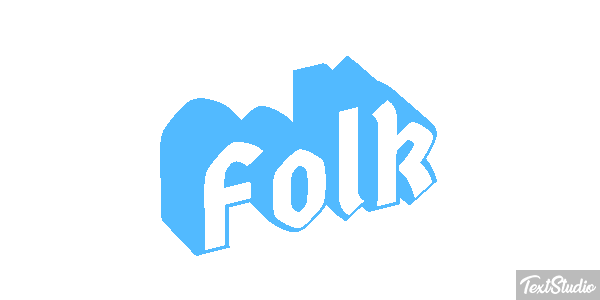 Folk Texteffekt