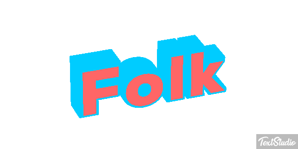 Folk Texteffekt