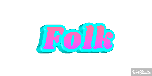 Folk Texteffekt