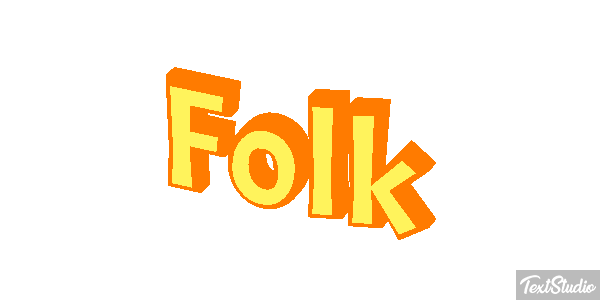 Folk Texteffekt