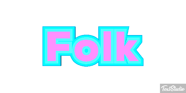 Folk Texteffekt
