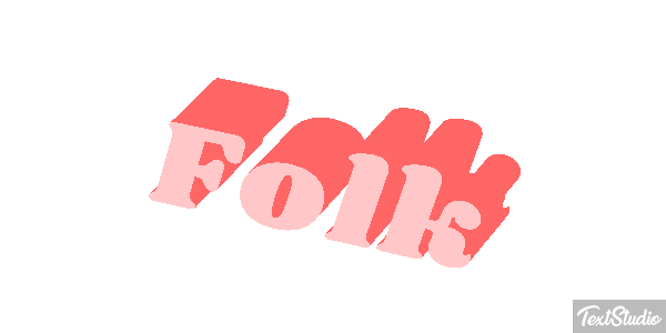 Folk Texteffekt