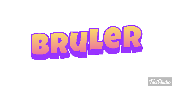 Brûler Effet de texte