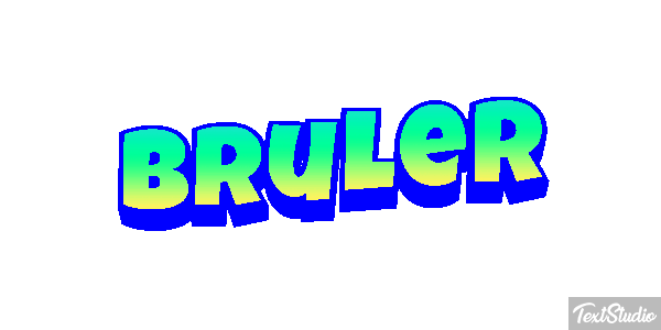 Brûler Effet de texte