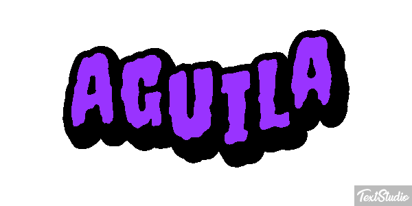 Águila Effet de texte