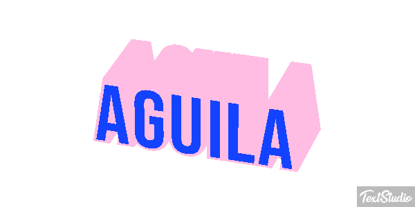 Águila Effet de texte