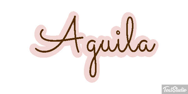 Águila Effet de texte