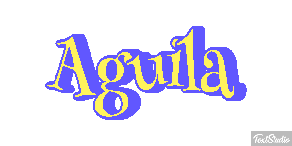 Águila Effet de texte