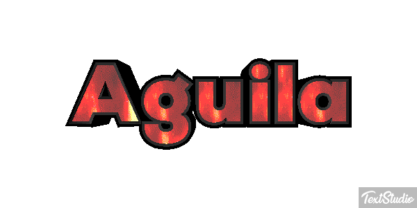 Águila Effet de texte