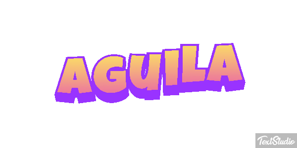 Águila Effet de texte