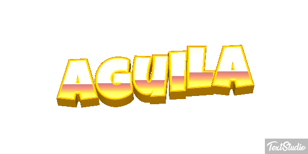 Águila Effet de texte