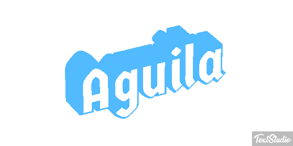 Águila Effet de texte