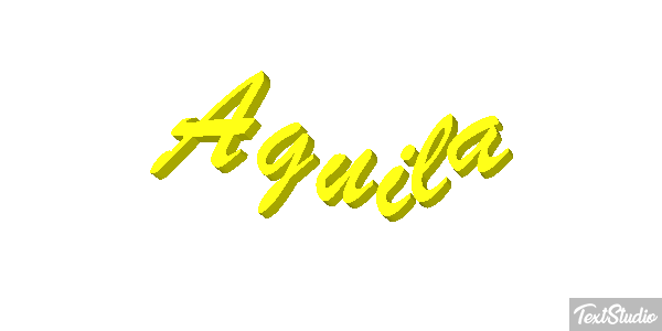 Águila Effet de texte