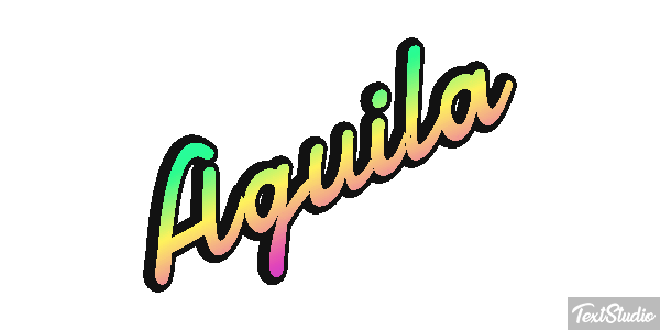 Águila Effet de texte