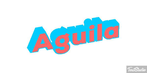 Águila Effet de texte