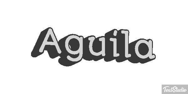 Águila Effet de texte