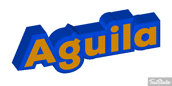 Águila Effet de texte