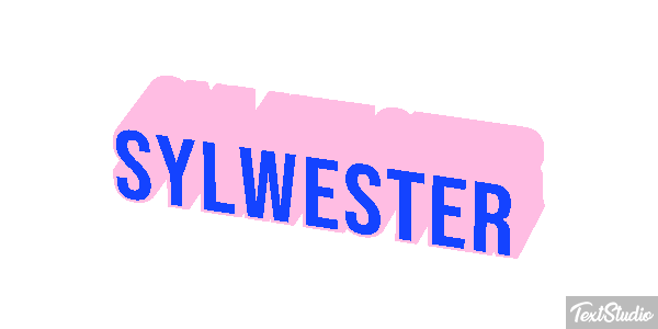Sylwester Tekst effect