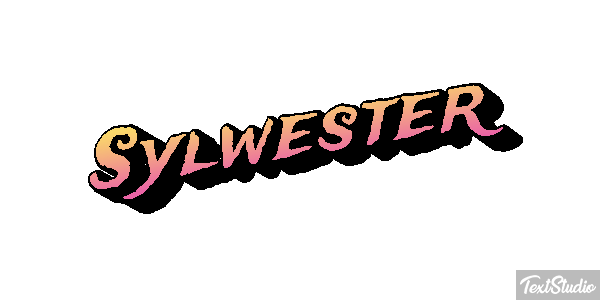 Sylwester Tekst effect