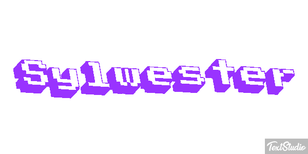 Sylwester Tekst effect