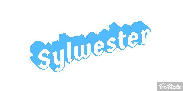 Sylwester Tekst effect