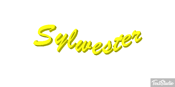 Sylwester Tekst effect