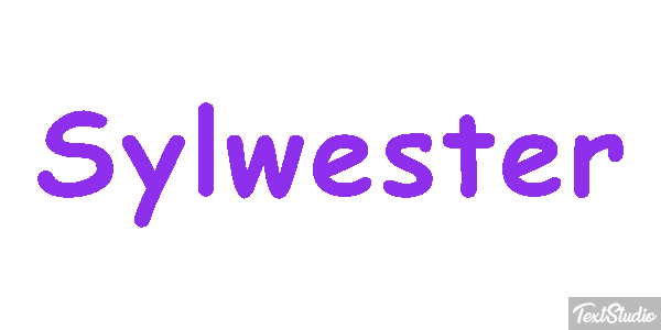 Sylwester Tekst effect