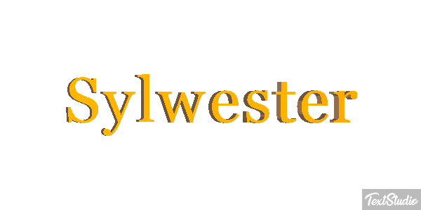Sylwester Tekst effect
