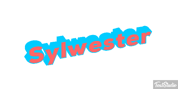 Sylwester Tekst effect