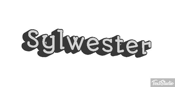 Sylwester Tekst effect