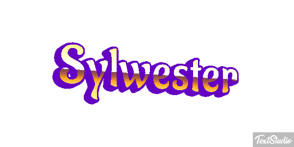 Sylwester Tekst effect